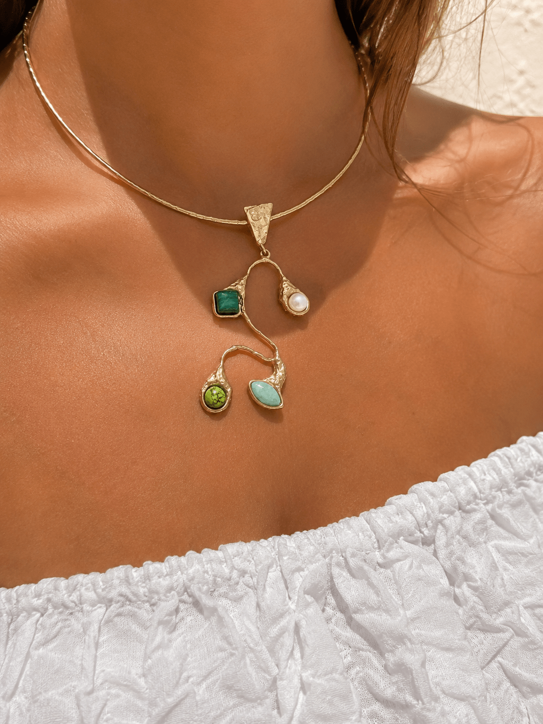 CHOKER RIGIDO CORALIA - ANIMO
