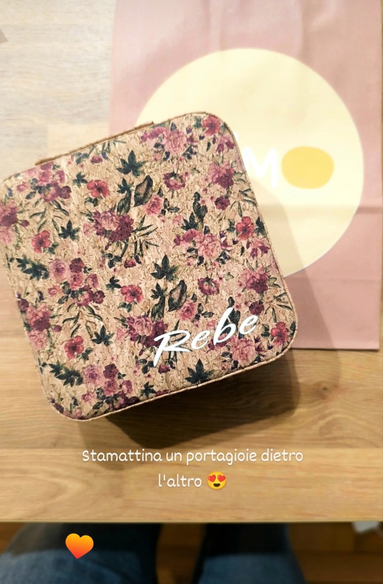 PORTAGIOIE IN SUGHERO PERSONALIZZABILE - ANIMO