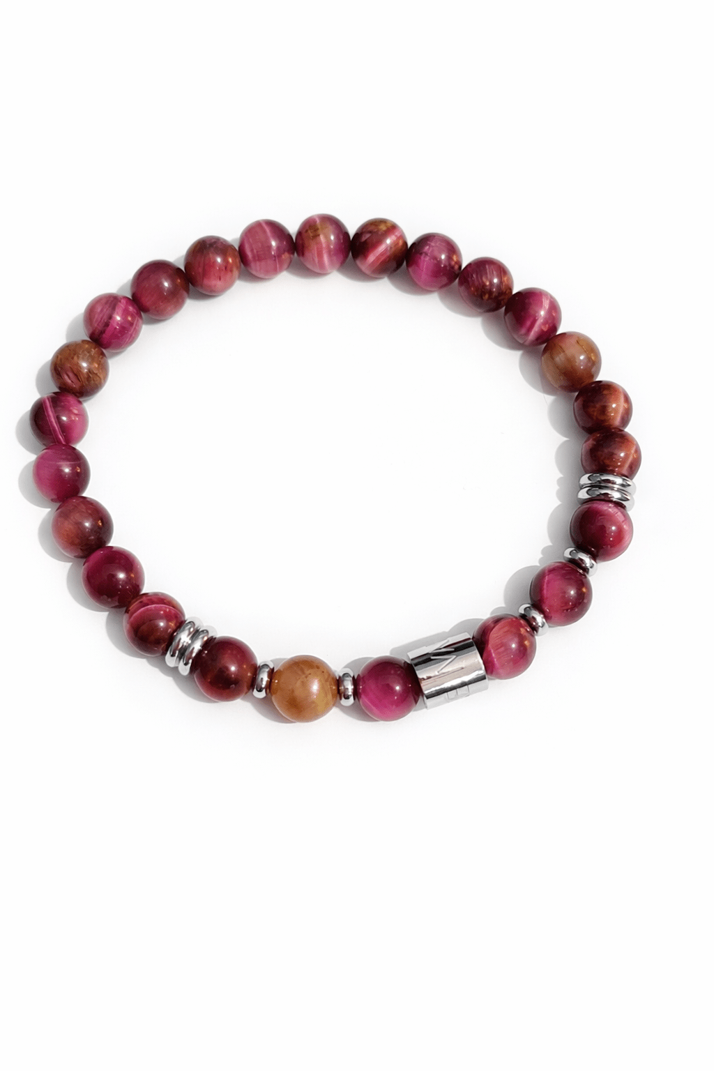 BRACCIALE TIGRE BORDEAUX - ANIMO