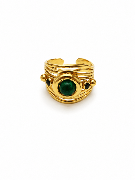 ANELLO MALACHITE - ANIMO