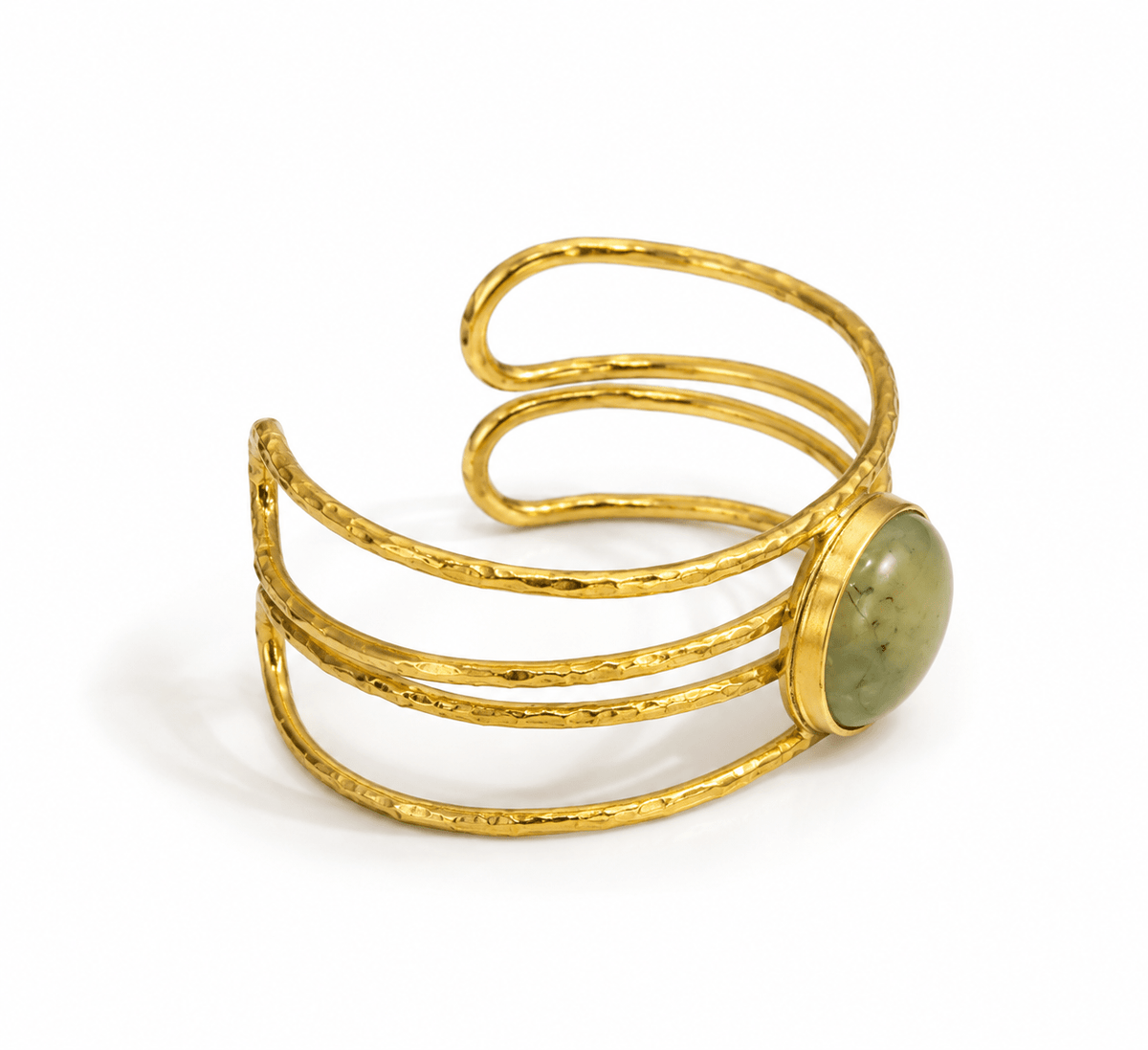 Bracciale FLUX Rigido con Prehnite - ANIMO