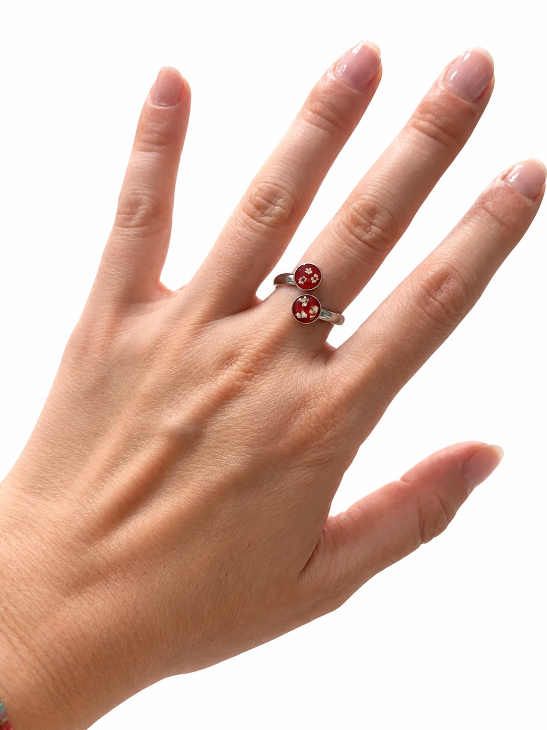 ANELLO ARTIGIANALE ROSSO