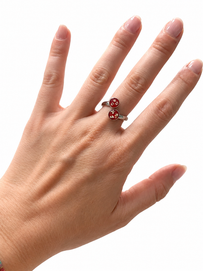 ANELLO ARTIGIANALE ROSSO