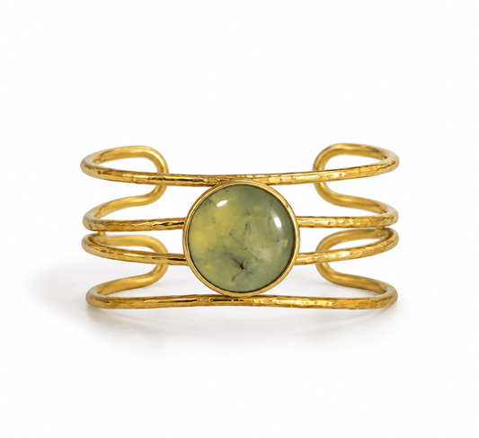 Bracciale FLUX Rigido con Prehnite - ANIMO