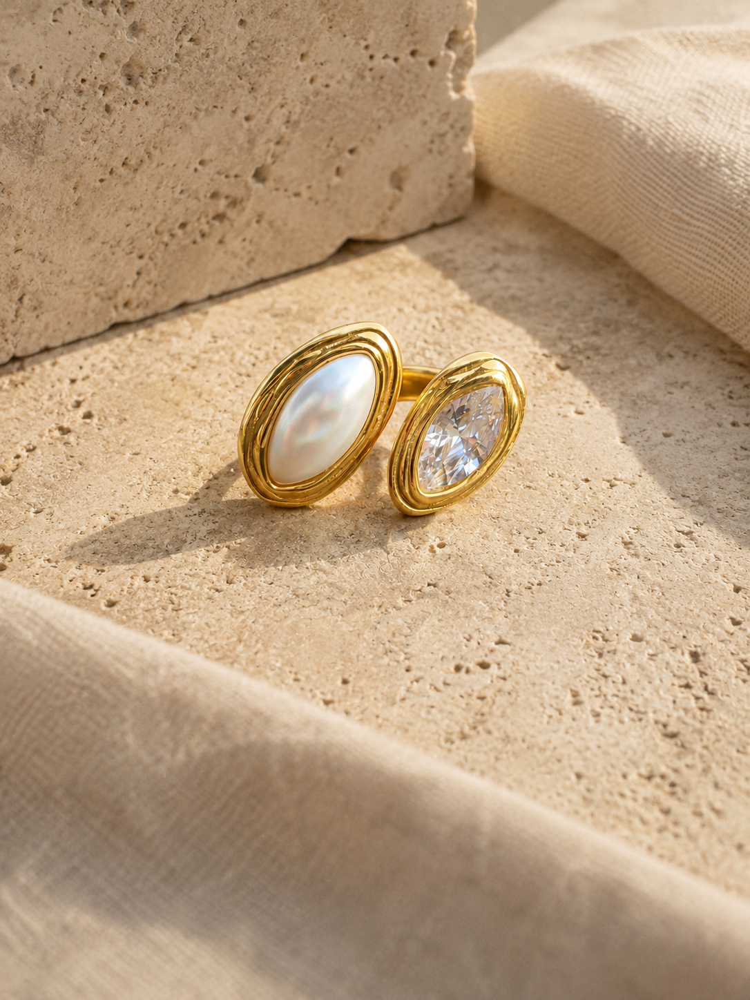 ANELLO DOPPIA LUCE