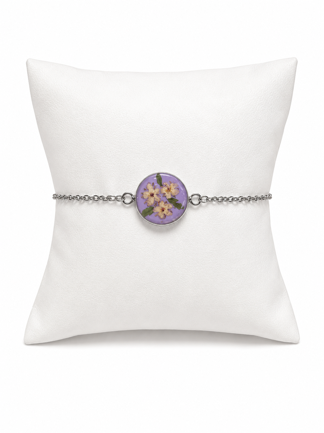 BRACCIALE ARTIGIANALE TRI DI FIORI