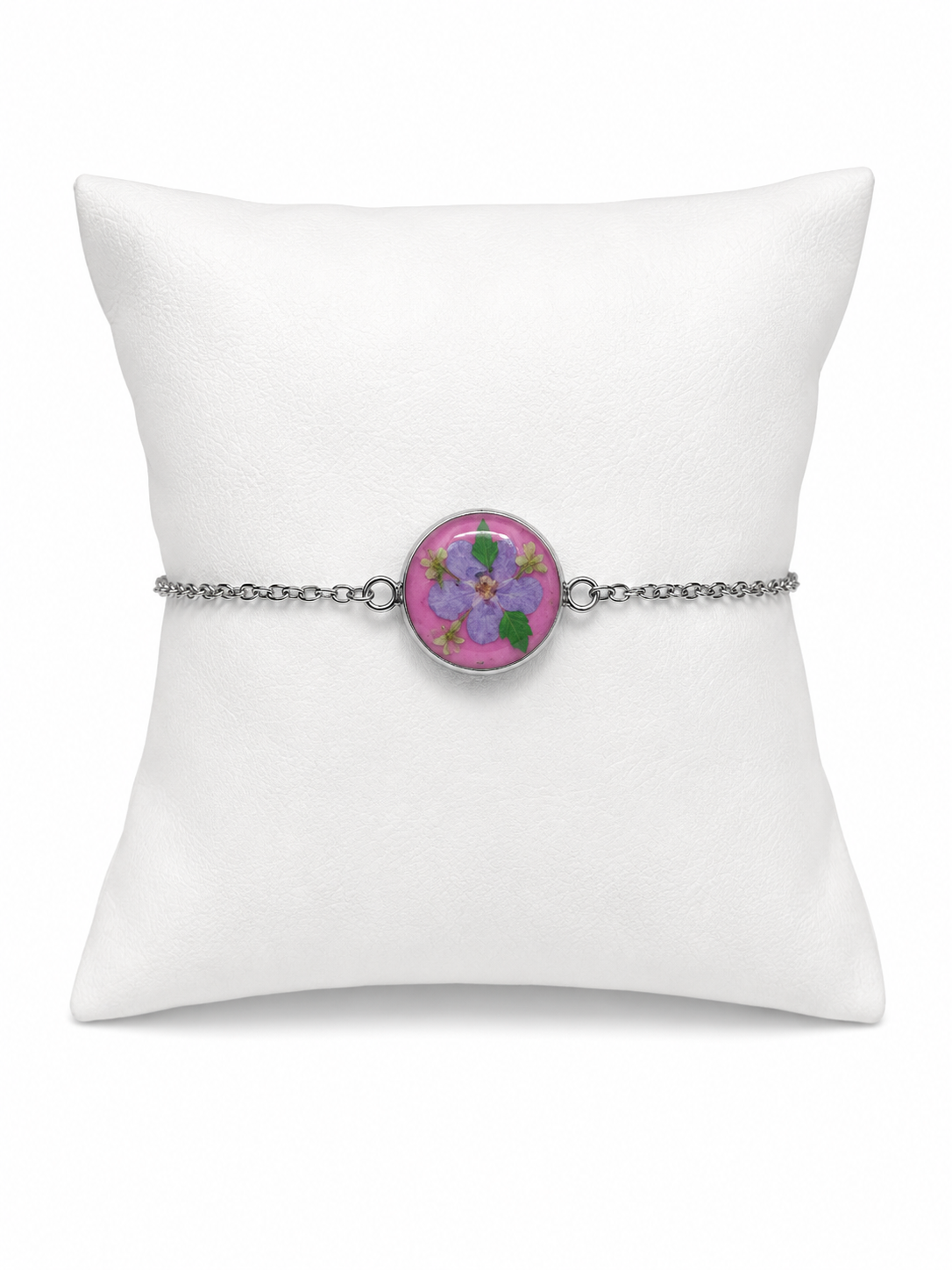 BRACCIALE ARTIGIANALE NONTISCORDARDIMÉ ROSA