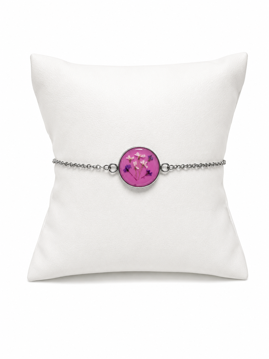 BRACCIALE ARTIGIANALE FIORI DI CAMPO