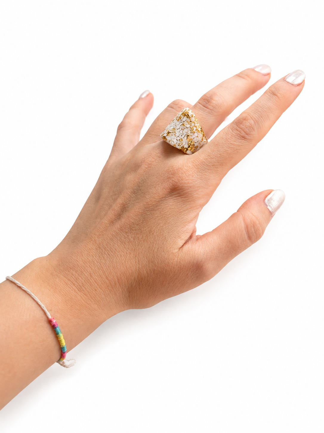 ANELLO PIRAMIDE OPALE
