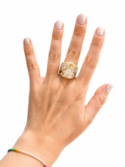 ANELLO PIRAMIDE OPALE