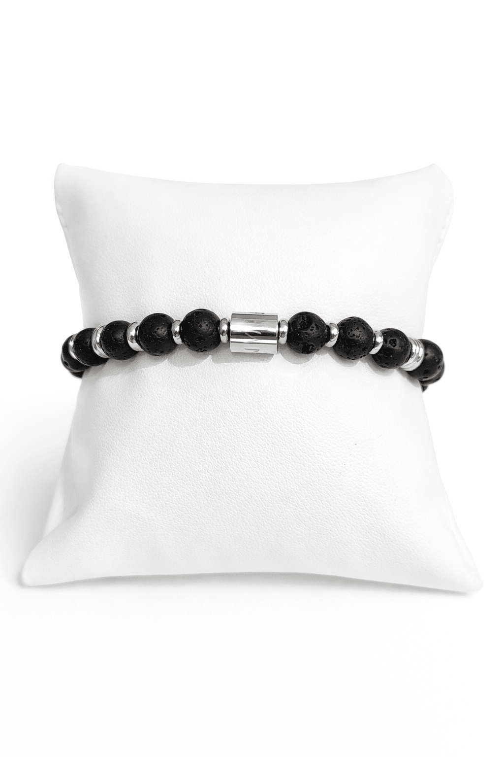 BRACCIALE PIETRA LAVICA - ANIMO