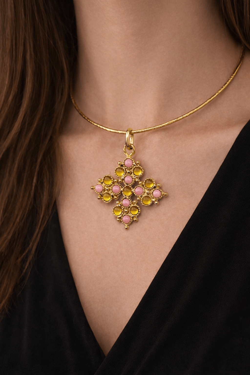 CHOKER TULITE E ONICE - ANIMO