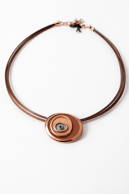 COLLANA SPIRALE OVALE - ANIMO