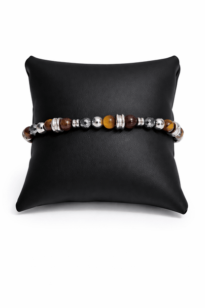 BRACCIALE OCCHIO DI TIGRE - ANIMO